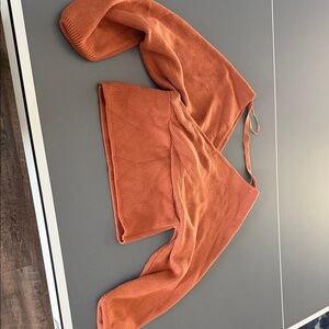 Love Tree Burnt Orange Boutique Knit Sweater